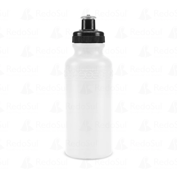 Squeeze personalizado com Corpo Branco 500 ml