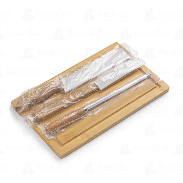 Kit Churrasco Personalizado com 4 Peças