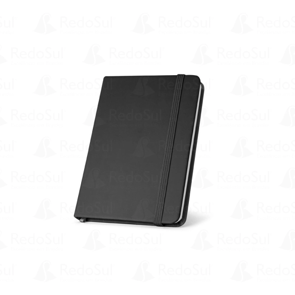 Caderno tipo Moleskine Personalizado 14 x 9 cm