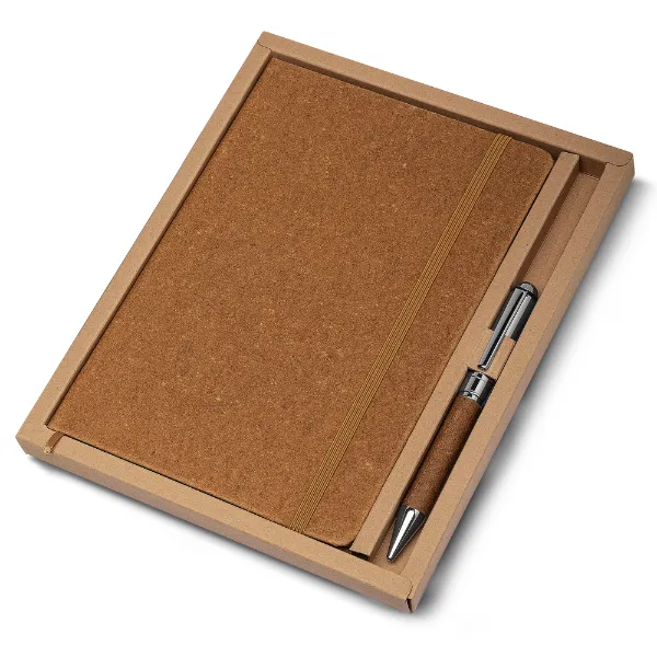 Kit Caderno e caneta personalizados
