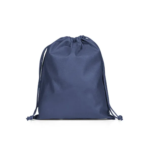  Sacola mochila tamanho media em non-woven (60 g/m²) termo-selado