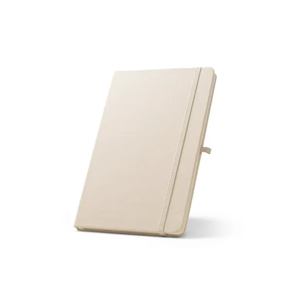 Caderno personalizado de capa dura em poliéster totalmente reciclado