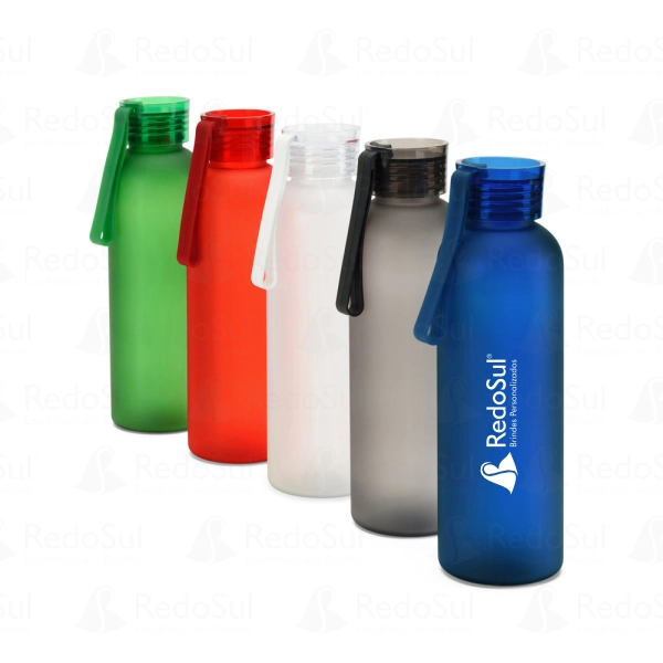 Squeeze esportiva personalizada em PET reciclado 600 ml Squeeze esportiva personalizada em PET reciclado 600 ml