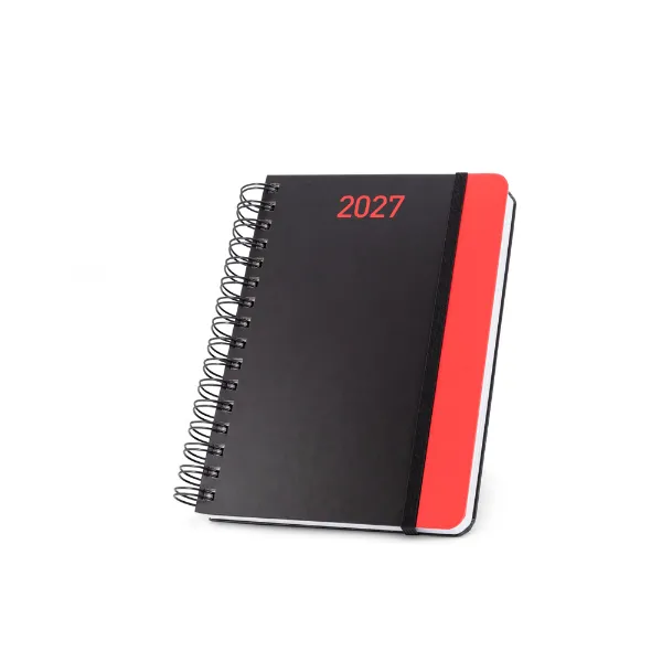 Agenda personalizada diária aspiral  21 x 15 cm