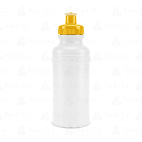 Squeeze personalizado com Corpo Branco 500 ml
