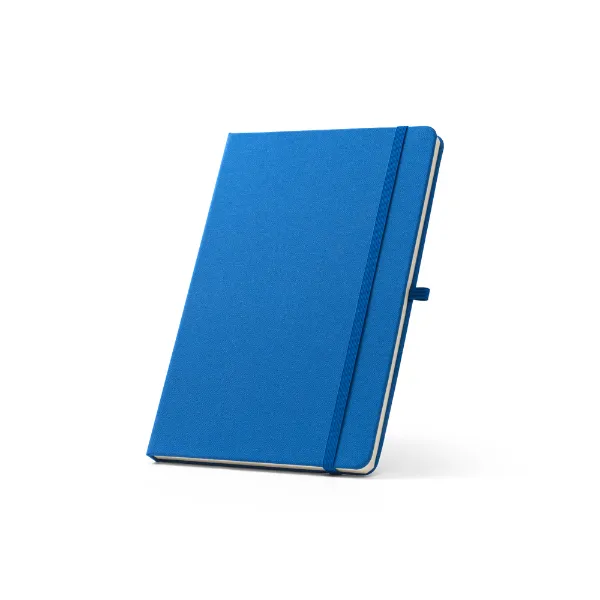 Caderno personalizado de capa dura em poliéster totalmente reciclado