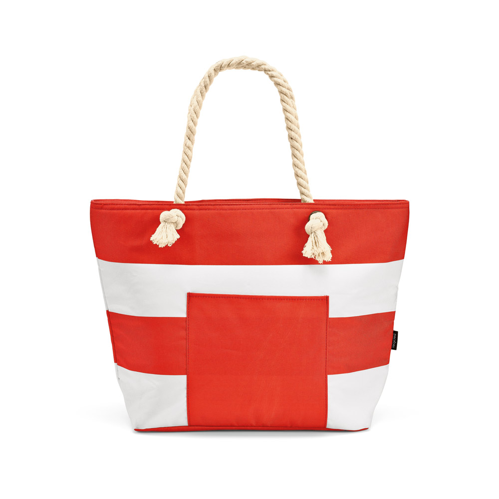 Sacola térmica personalizada 15 litros em poliéster reciclado