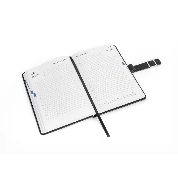 Agenda personalizada 21 x 15 cm com fecho magnético