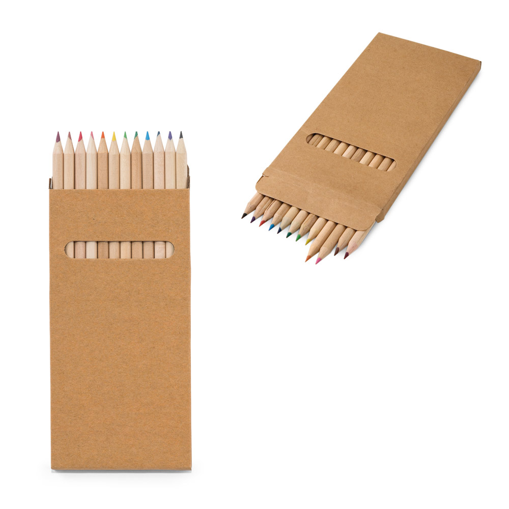 RD 51746-Caixa de  lápis de cor personalizada com 12 unidades em Sao-Goncalo-RJ