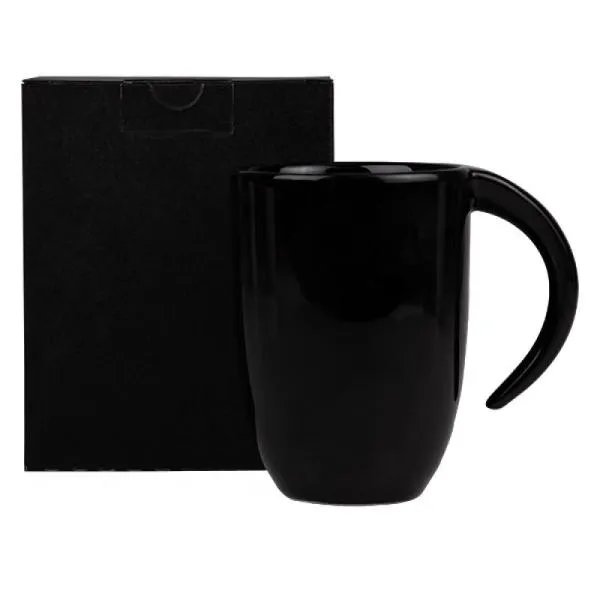 RD CO-41351-CANECA EM CERÂMICA PRETA 350ML | Goiania-GO