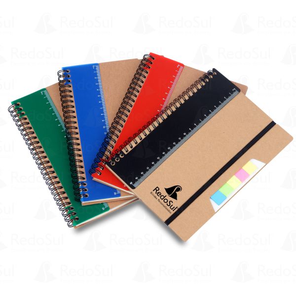 RD 8100006-Caderno de Anotações Personalizado  21 x 14 cm em Capanema-PR