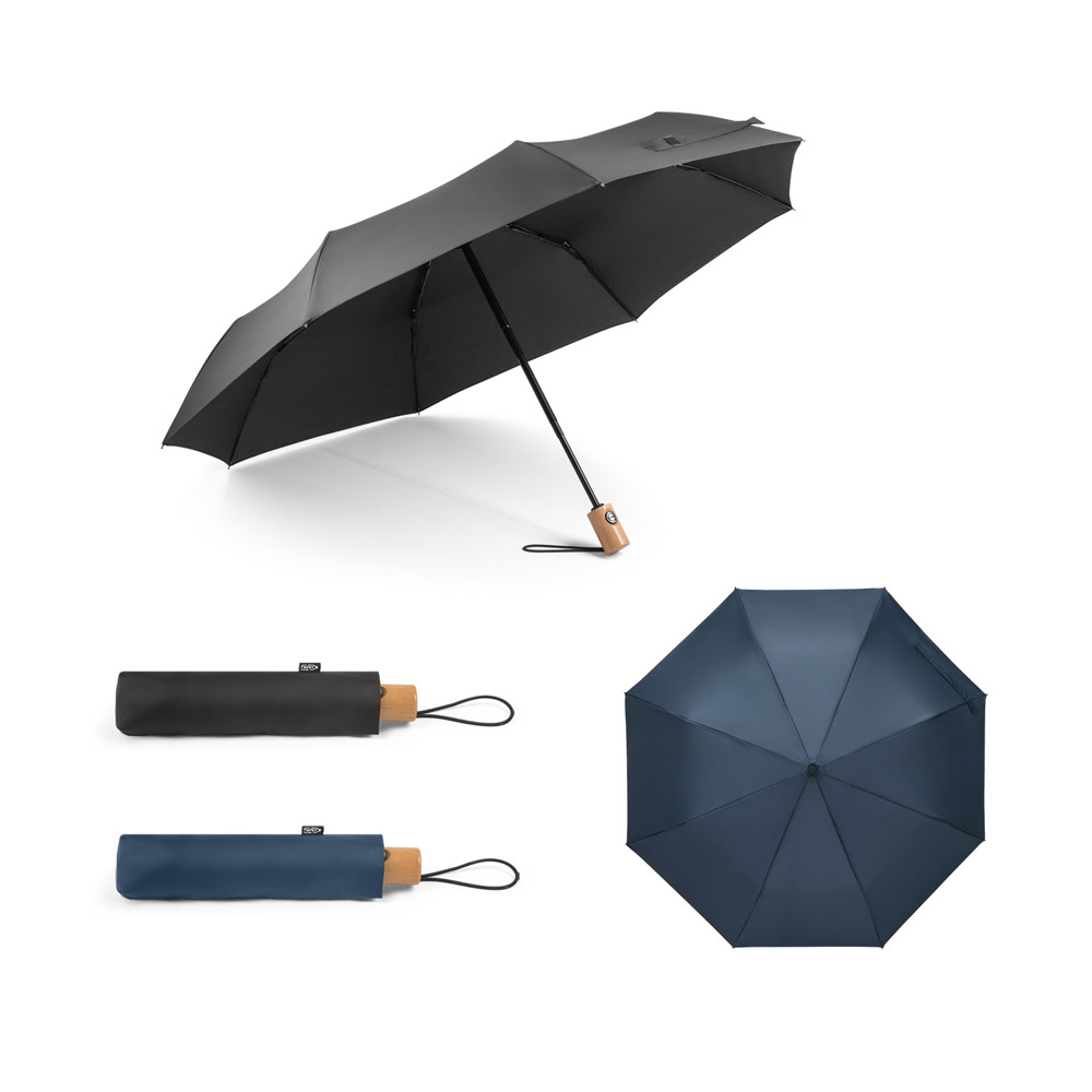RD 99040-Guarda-chuva personalizado em rPET dobrável | Douradina-PR