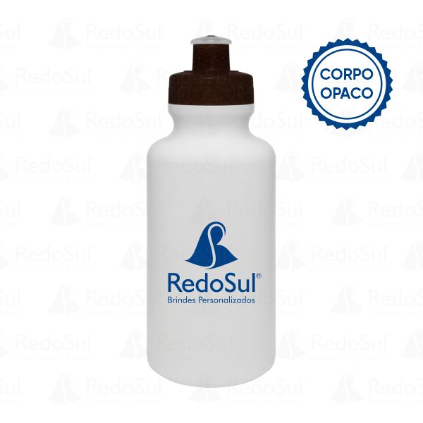 RD 8115500 -Squeeze Personalizado em Fibra de Coco Corpo Opaco 500ml | Cruzilia-MG