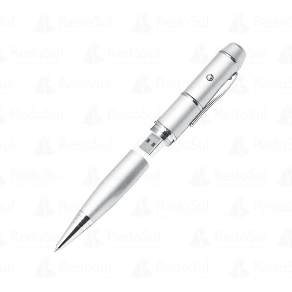 RD 792 -Caneta Pen Drive Personalizada com Laser Point | Cajamar-SP