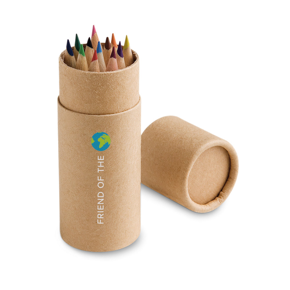 RD 51752-Caixa com 12 lápis de cor personalizada em Sao-Goncalo-RJ