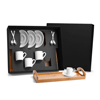 RD 7090095-kit personalizado para cafézinho com 2 xícaras e acessórios | Jardinopolis-SC