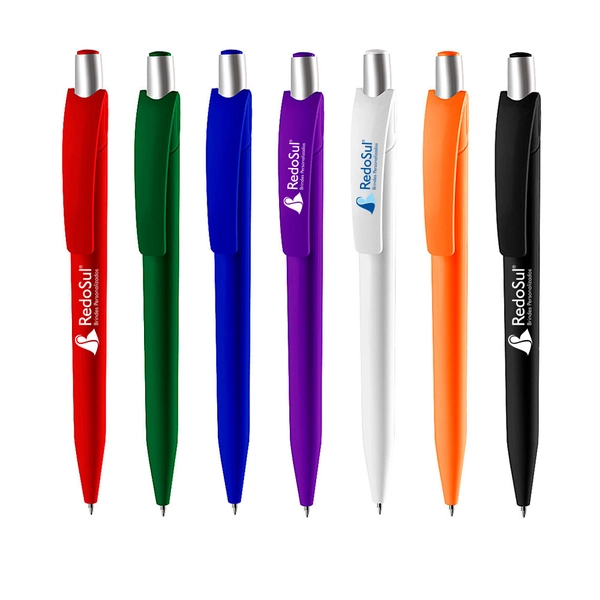Caneta plástica Personalizada