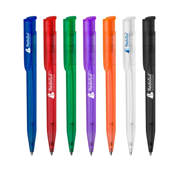 RD 305 T-Caneta Plástica Personalizada Translúcida RD 305 T-Caneta Plástica Personalizada Translúcida