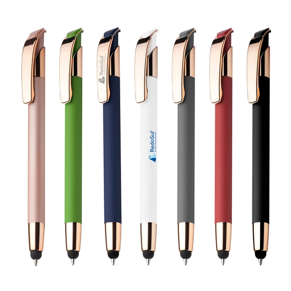 RD 3830-Caneta Metálica Personalizada com Touch RD 3830-Caneta Metálica Personalizada com Touch