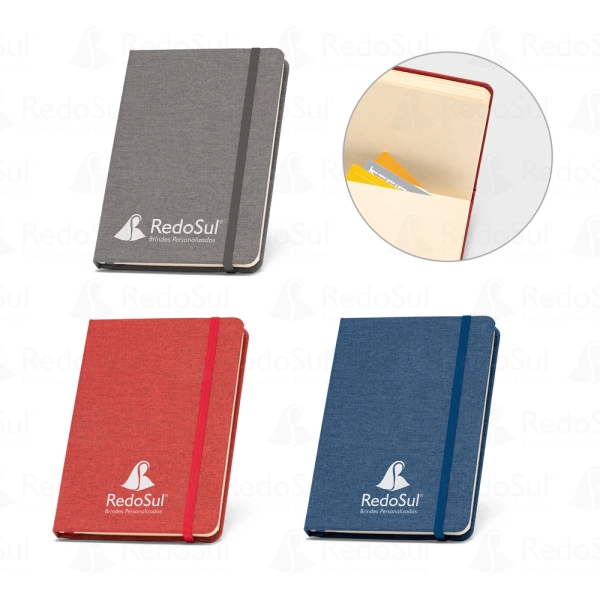 RD 53630-Caderno Personalizado 21 x 14 cm em rPET