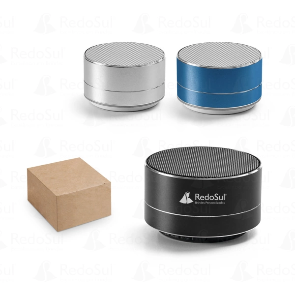RD 57252-Caixa de Som Personalizada com Microfone e Bluetooth