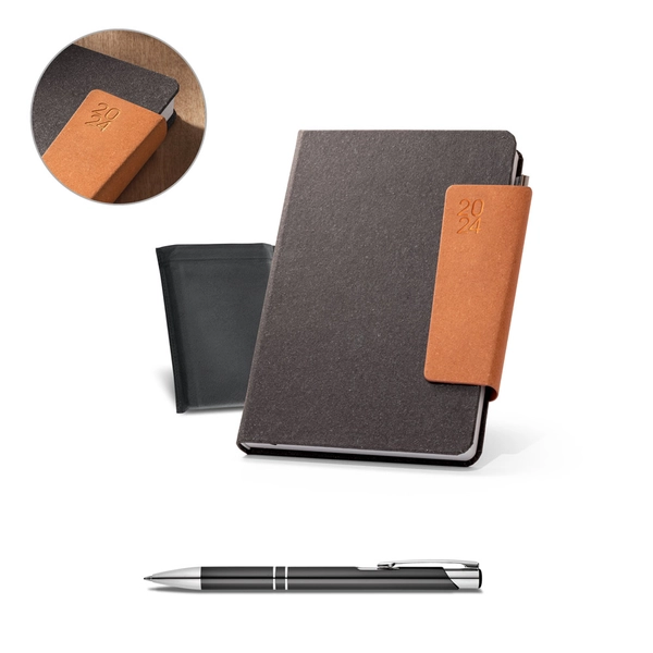 Agenda personalizada 2027 tamanho 21 x 15 cm