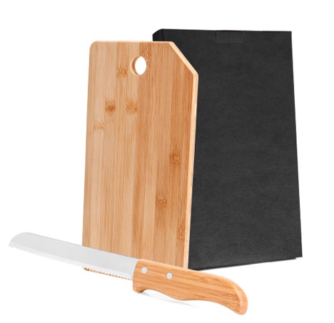 RD 7020053-Kit Personalizado com Tábua e Faca de Pão
