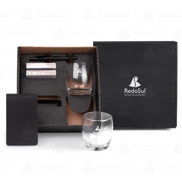 RD 7090013-Kit Whisky personalizado com 6 peças RD 7090013-Kit Whisky personalizado com 6 peças