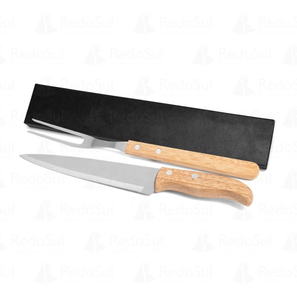 RD 7090406-Kit churrasco personalizado 2 peças