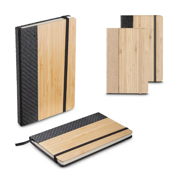 Caderno de Anotações Personalizado em fibra de bambu