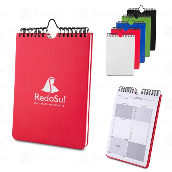 RD 8100435-Caderno Personalizado Planner com capa em PU