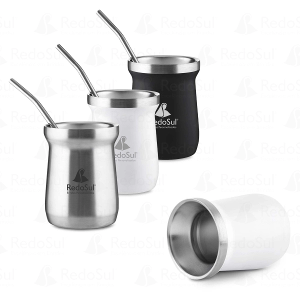 RD 8109800-Cuia Térmica personalizada com mini bomba