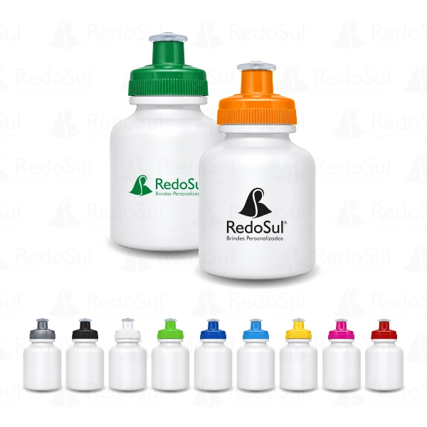 RD 8115251-Squeeze personalizado Corpo Branco 300ml | Capivari-SP