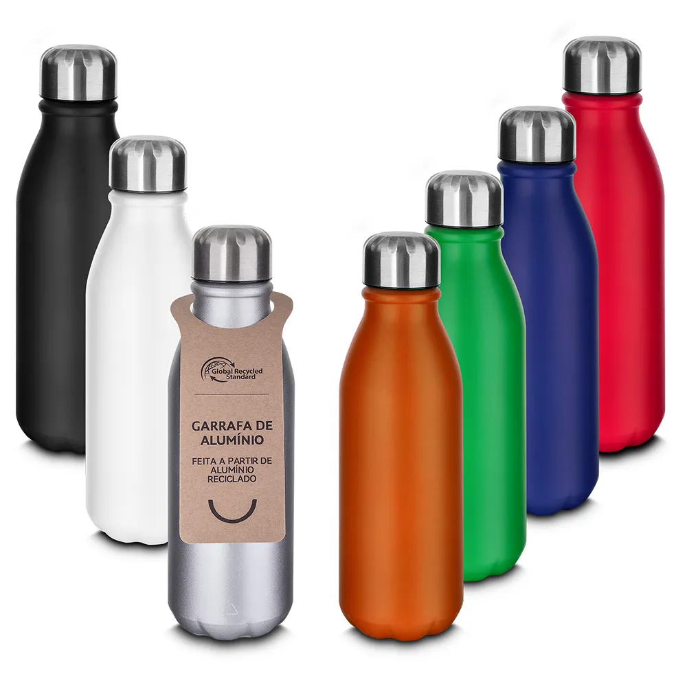 RD 8117950-Garrafa de alumínio personalizada 500 ml em Guaranta-SP RD 8117950-Garrafa de alumínio personalizada 500 ml | Guaranta-SP