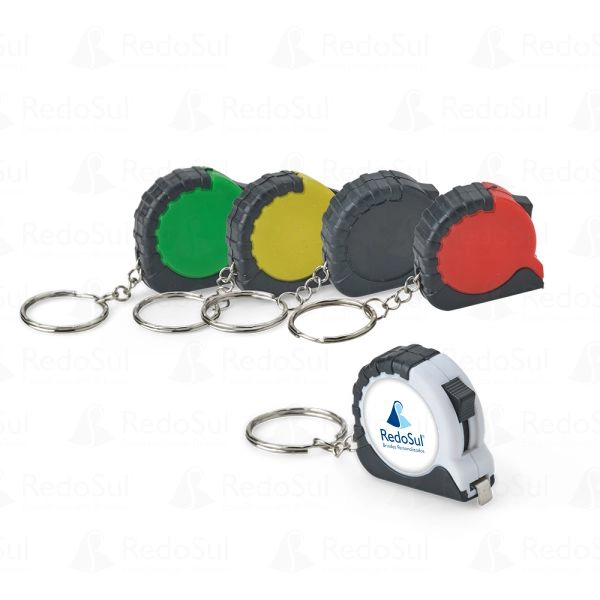  RD 820011 -Chaveiro Trena Personalizado 1 Metro