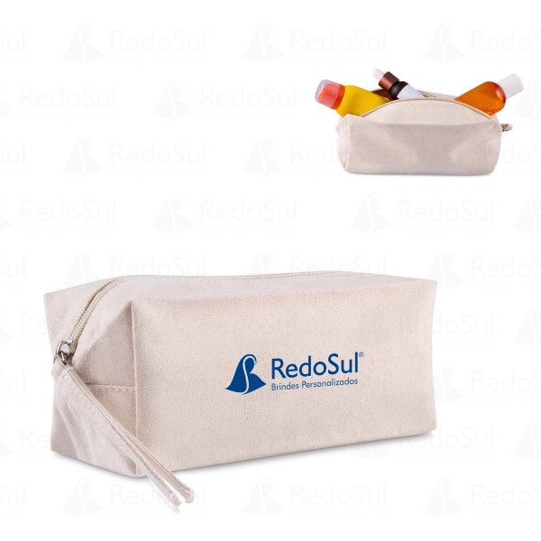 RD 833083-Necessaire em algodão reciclado 340g Personalizada em Sorocaba-SP RD 833083-Necessaire em algodão reciclado 340g Personalizada | Sorocaba-SP