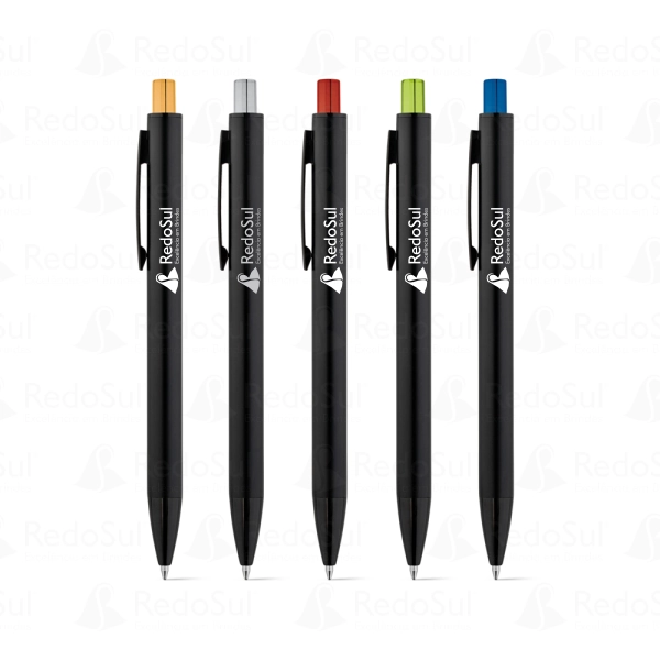 RD 91694-Caneta Esferográfica em Alumínio Personalizada em Cachoeiro-do-Itapemirim-ES