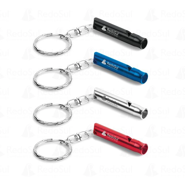 RD 93398-Chaveiro Personalizado com Apito RD 93398-Chaveiro Personalizado com Apito