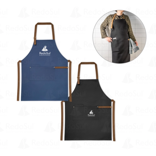Avental personalizado em algodão canvas